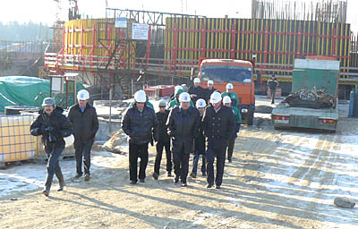  Штаб начал свою работу на строительной площадке ЛАЭС-2. (Фото Альберта Болдина)