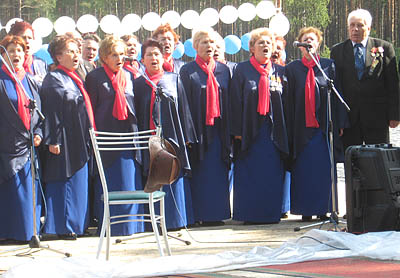  На фестивале звучали песни о Великой Отечественной войне (Фото Е. Стаценко)