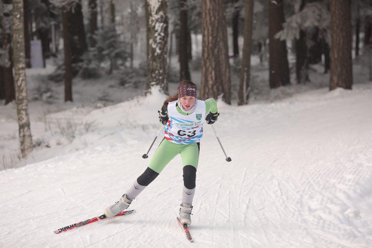 В День защитника Отечества в Липово прошли лыжные гонки