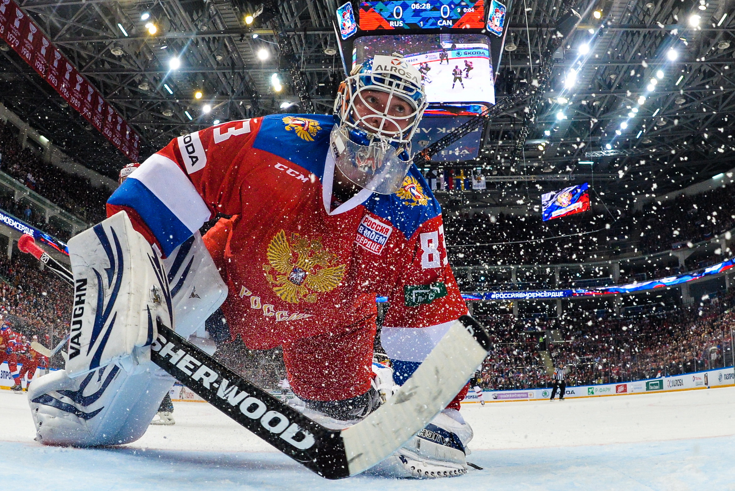 Россия сыграет первый матч на Чемпионате мира по хоккею в Словакии