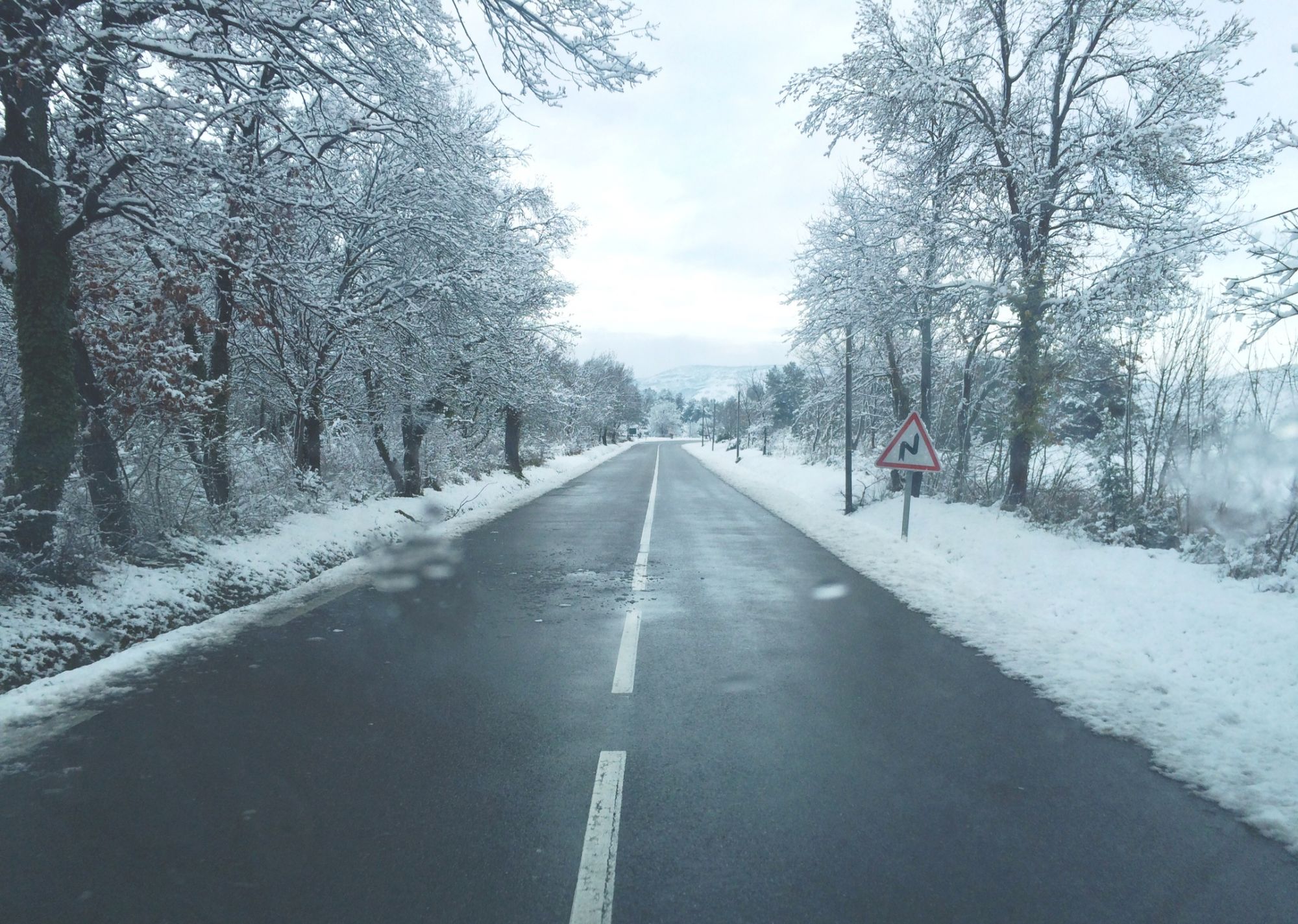 Сегодня в Ленинградской области стоит ожидать снег и гололёд