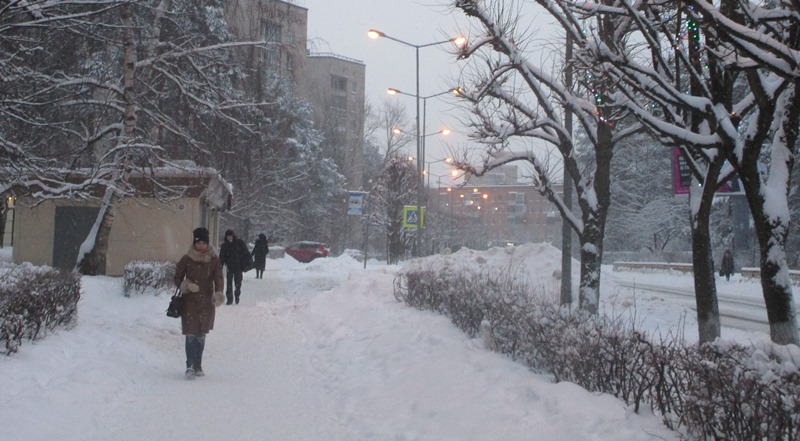 На сколько горожане оценили качество уборки снега в Сосновом Бору