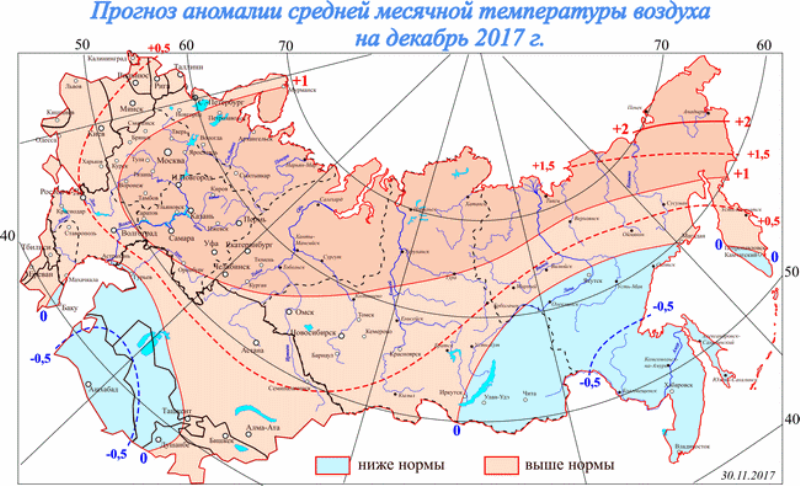 Карта осадков ленинградская