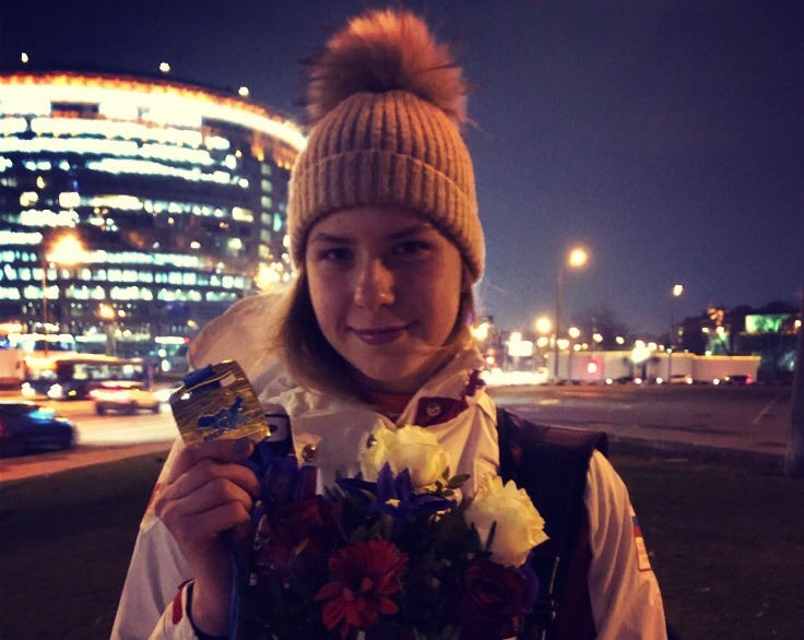 Полина Невмовенко из Соснового Бора стала чемпионкой России по плаванию