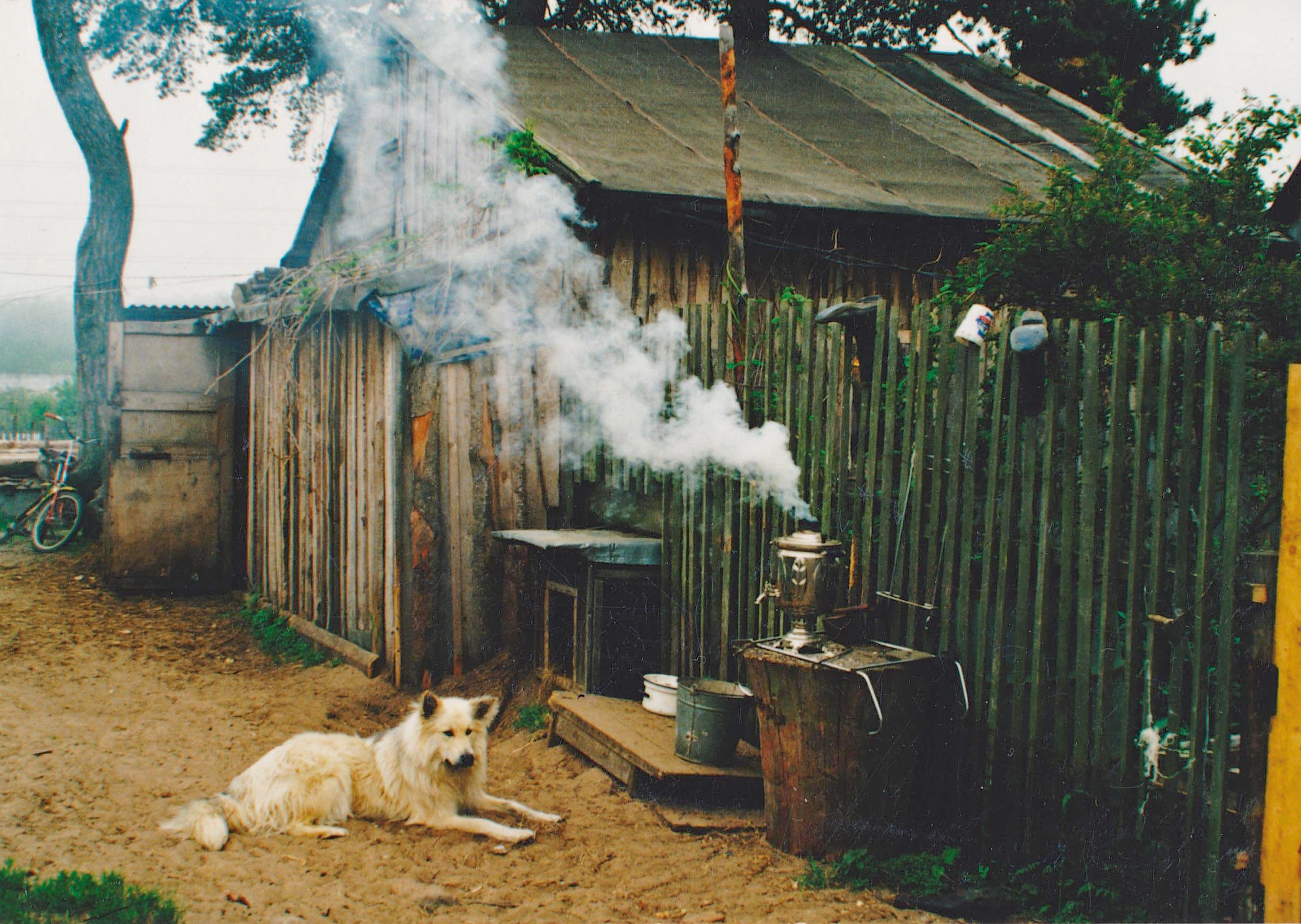 Одна из последних фотографий, сделанных в деревне Ручьи, до ее переустройства в 1999 году. Фото Геннадия Сафонова