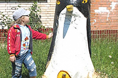 Пингвины в Сосновом Бору