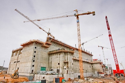 Первое из зданий ЛАЭС-2 достигло строительной готовности 