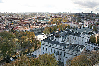 Панорама Вильнюса 