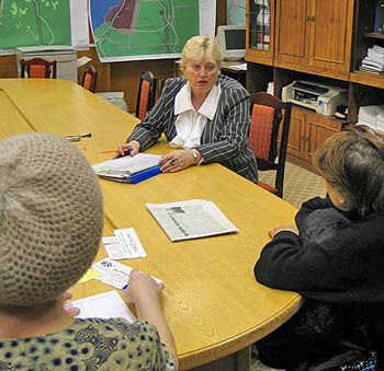  Т. Маврина — на встрече с избирателями (Фото Нины Князевой)