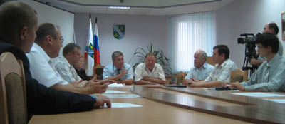 Заседание координационного совета прошло в деловой атмосфере (Фото Натальи Козарезовой)