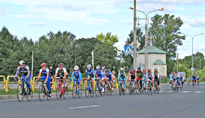  20 километров — дистанция для настоящих велосипедистов (Фото Ольги Домашенко)