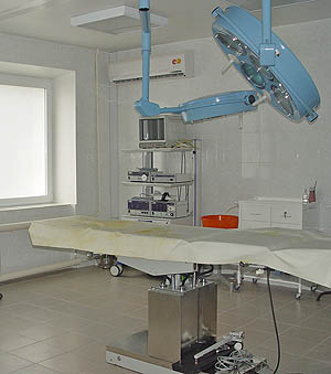 Операционная, как и весь стационар, оснащена новейшим оборудованием. (Фото из архива стационара № 3 (госпиталя)