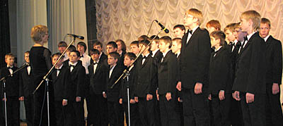 Выступление хора мальчиков «Балтики» вызвало, как всегда, овации. (Фото Виктора Поповичева)