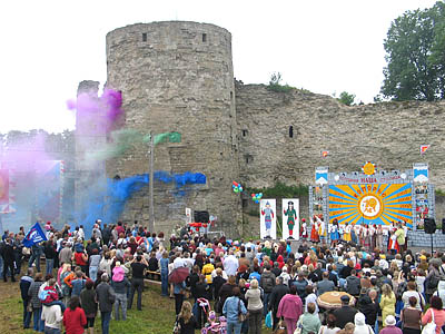  Кульминацией праздника стала «ожившая» крепость (Фото Нины Князевой)