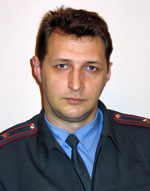 М. Шкурин, начальник отделения участковых уполномоченных. (Фото Нины Князевой)
