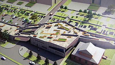  В 2008 году в городе уже были представлены два проекта строительства городского музея в комплексе с домом Петрова («Маяк» за 23 июля 2008 г.). В одном из них здание музея планировалось монументальным 