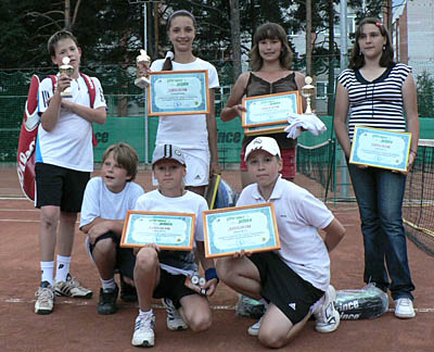 Победители турнира в детско-юношеском разряде (Фото Юлии Кудлай)