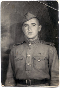Николай Мишков. 1945 год. Маньчжурия.