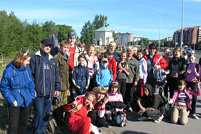  Команды готовы выехать к месту соревнований (Фото Нины Князевой)