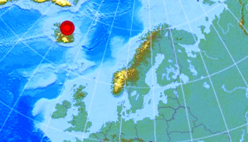 Землетрясения в исландии