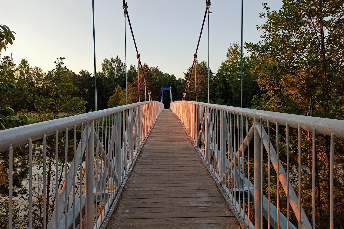Мост на пляж в Сосновом Бору откроют только на выходные