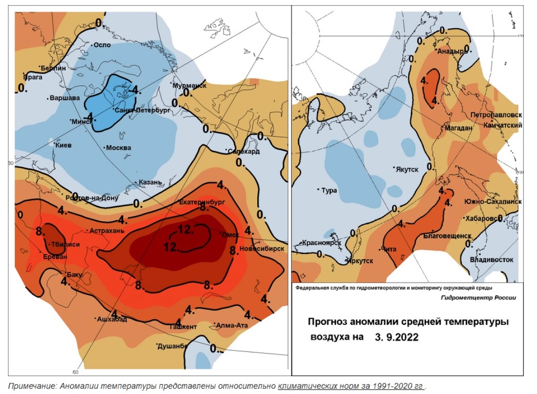 Карта осадков сосновый