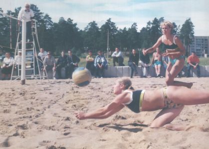 Сосновоборский пляжный волейбол — игра или забава?