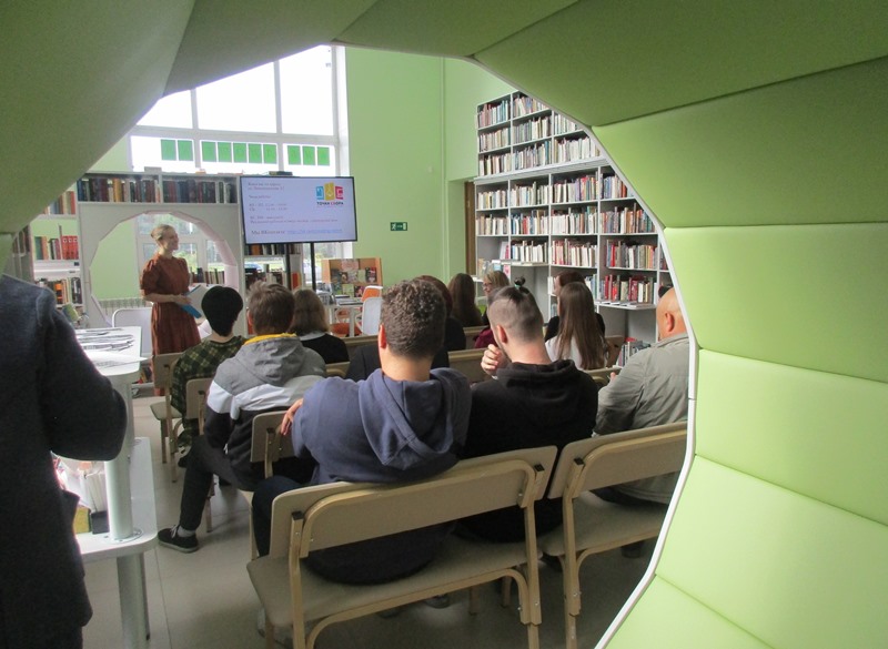 В Сосновом Бору открылась библиотека нового формата  «Точка Сбора»