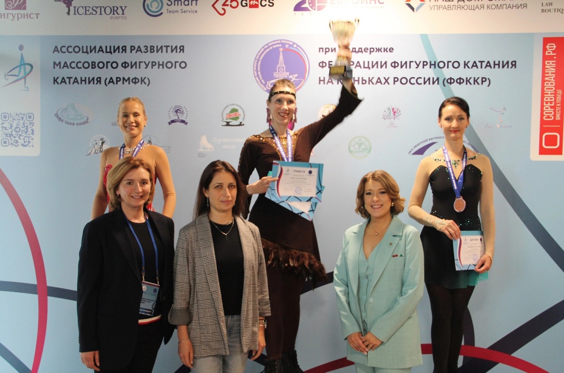Ирина Акопова из Соснового Бора стала победителем Гран-при России и СНГ среди взрослых фигуристов-любителей