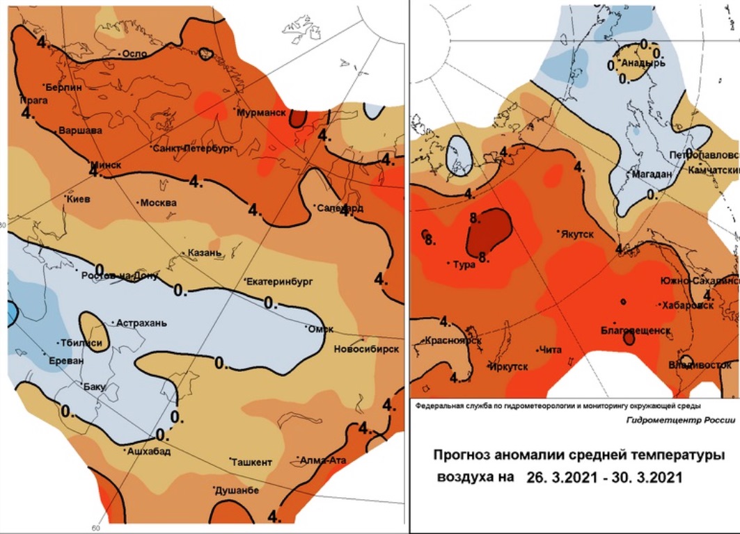 Аномальное тепло задержится в Петербурге и Ленобласти более чем на неделю