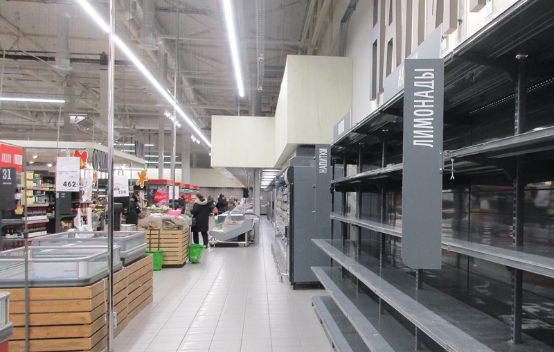 В России закрываются крупнейшие гипермаркеты