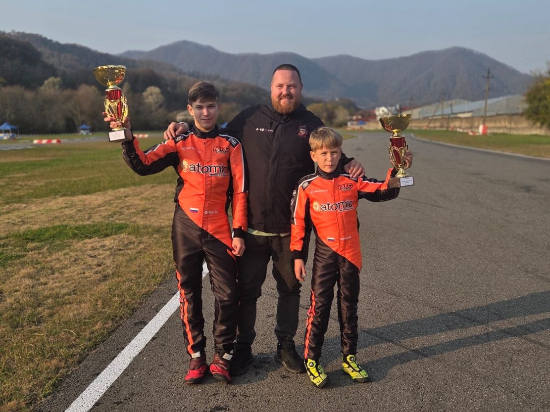 Сосновоборские картингисты привезли золотые награды из Сочи