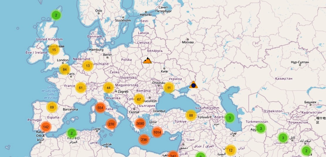 Создана интерактивная географическая карта на основе трудов древних авторов
