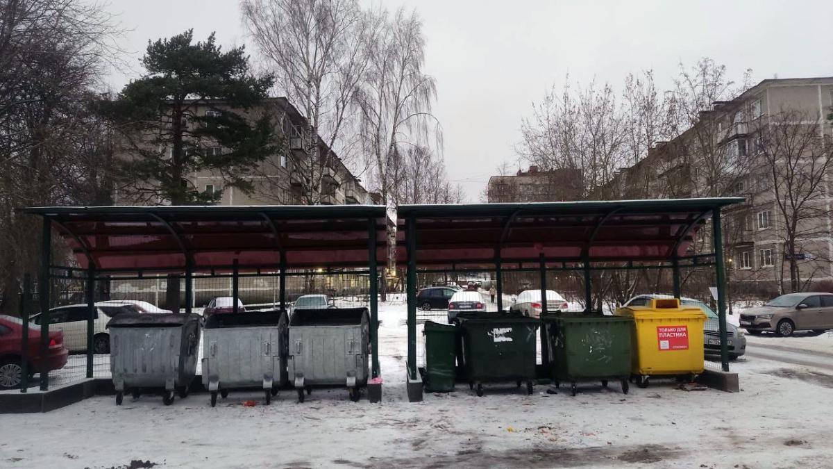 На подъездах к площадкам накопления отходов в Сосновом Бору запретят парковать машины