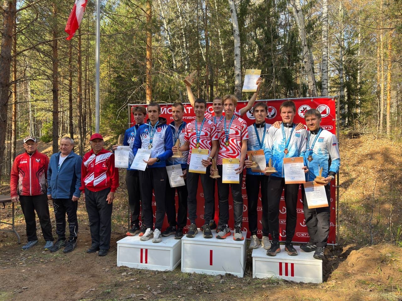 Михаил Максименко из сосновоборской "Ювенты" завоевал бронзу на чемпионате России по спортивному ориентированию