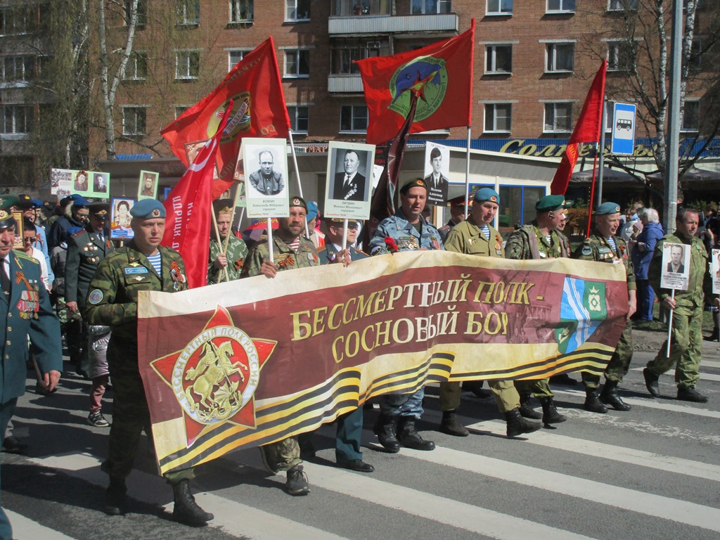 Бессмертный полк и памятный митинг: афиша на 9 мая 2025 года в Сосновом Бору 