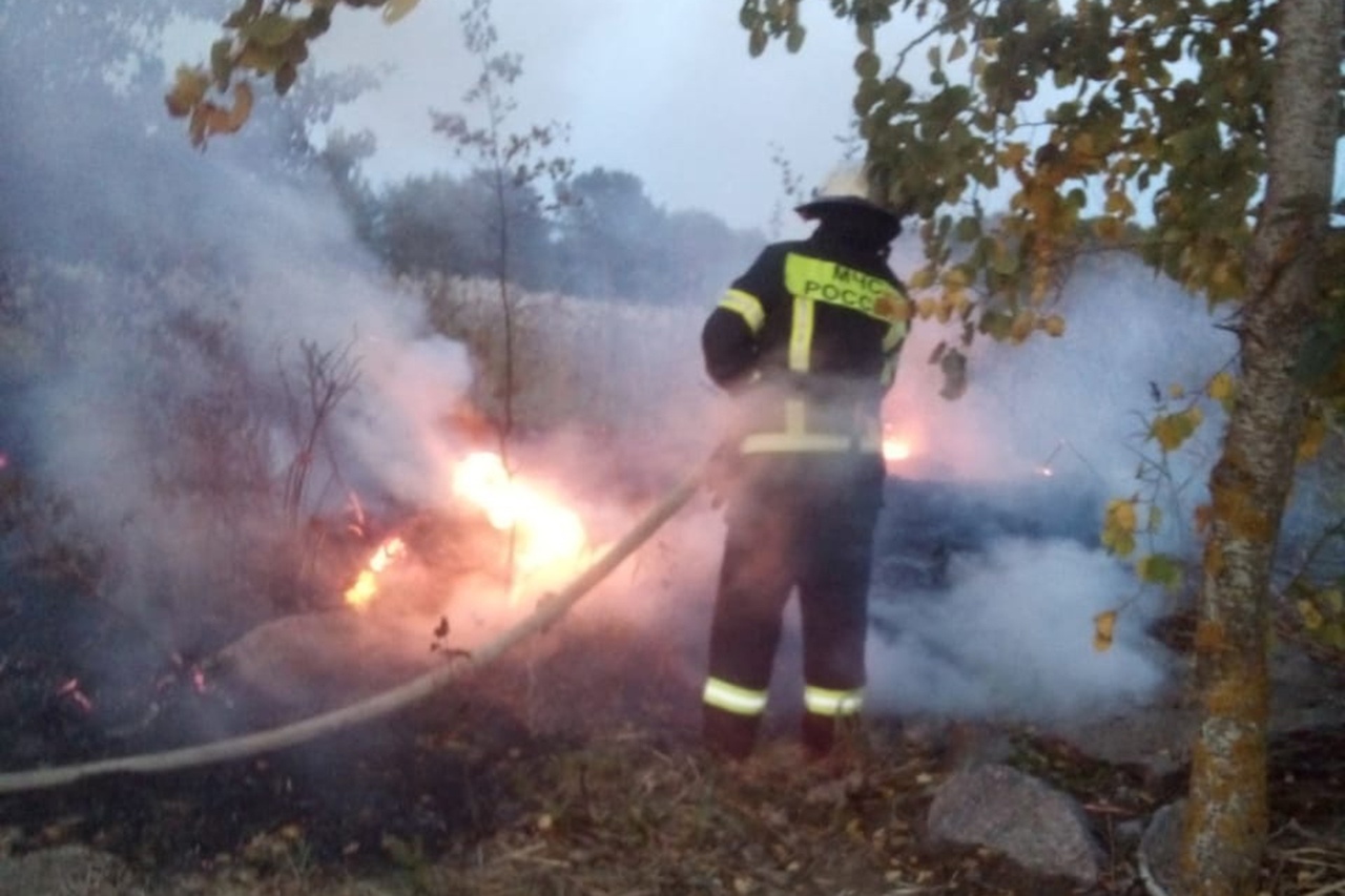 В Сосновом Бору за сутки столкнулись три машины и произошел пожар