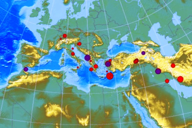 28 января в Европе произошло несколько ощутимых землетрясений
