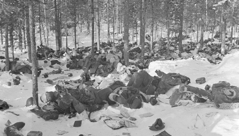 В Ленобласти обнаружили крупное захоронение солдат времен Советско-финляндской войны 