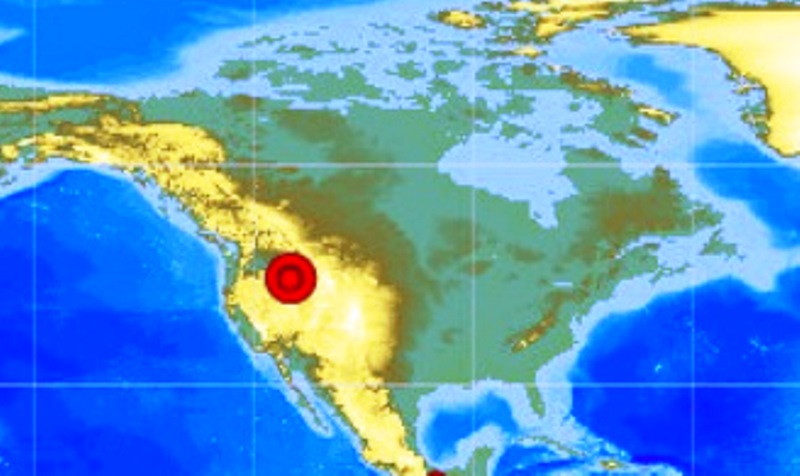 На западе США произошло землетрясение магнитудой 6,5