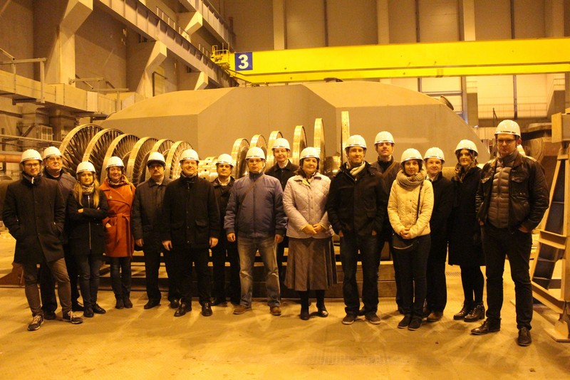 На строящейся Ленинградской АЭС побывали участники ХI Международного ядерного форума