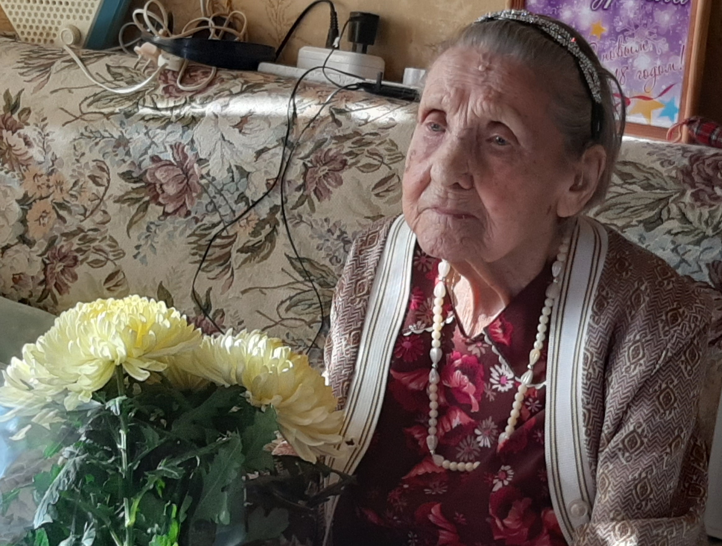 Жительнице Соснового Бора Галине Федоровне Ждановой исполнилось 100 лет
