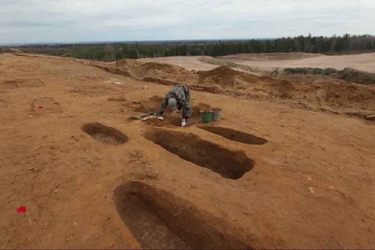 Недалеко от Соснового Бора археологи раскопали самый крупный ижорский древний могильник