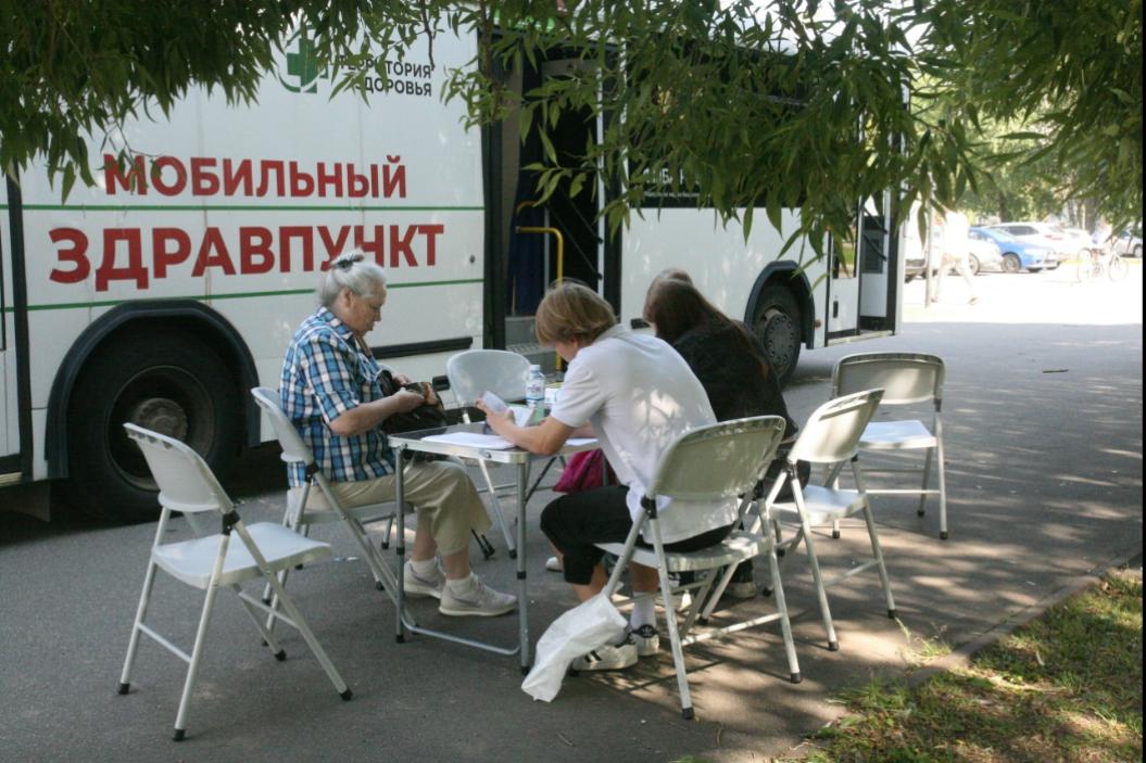 У жителей Соснового Бора появилась возможность проверить здоровье рядом с домом