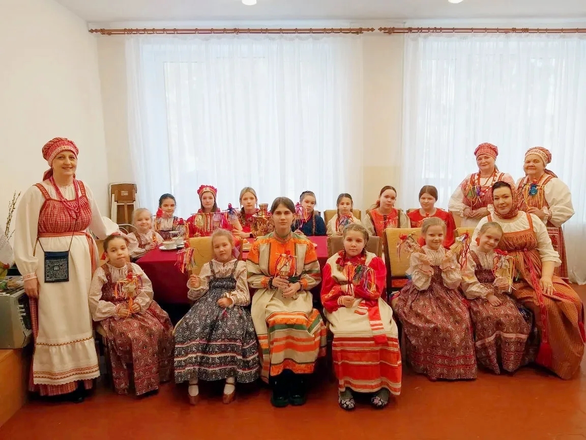 В ДК «Строитель» прошла встреча проекта «Русские традиции», посвященная Масленице