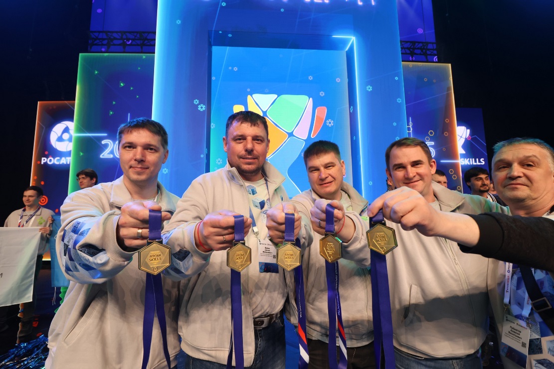 Команда НИТИ вошла в число победителей AtomSkills-2025