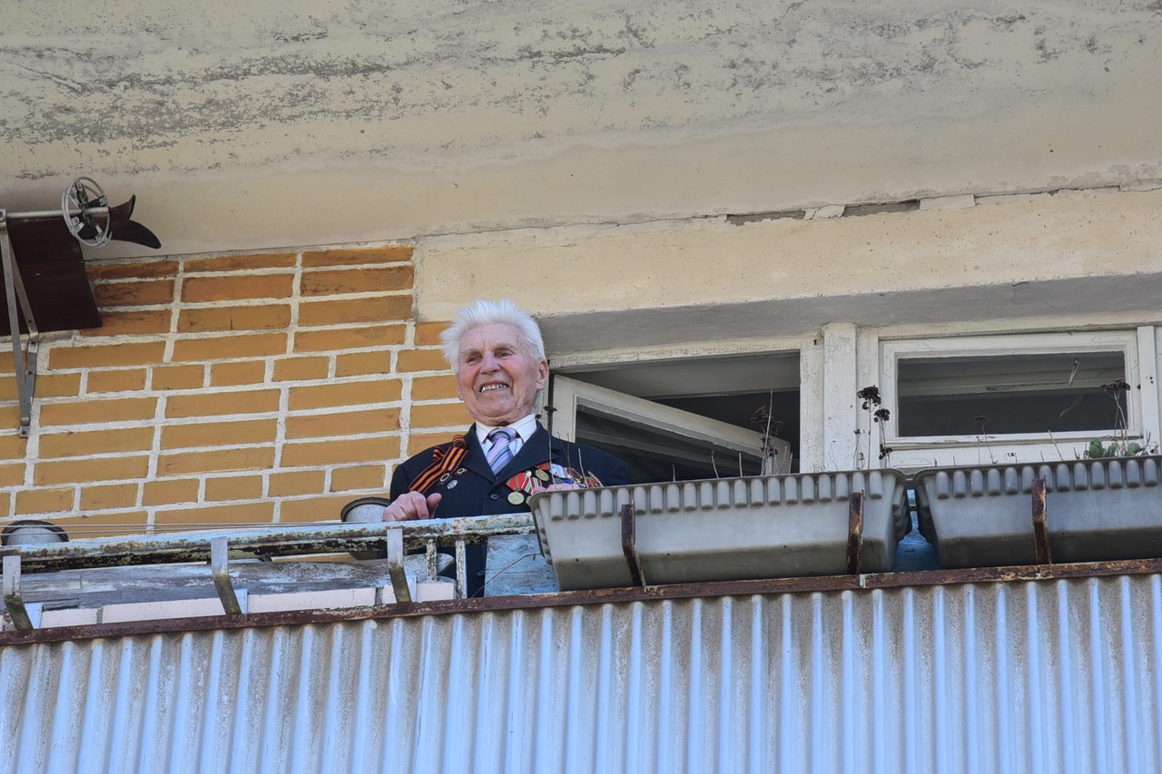 Особый праздник. Сосновоборский ветеран Владимир Рябизов отмечает 95-летний юбилей в День Победы 