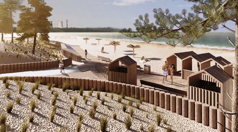 Как именно планируют изменить городской пляж и Приморский парк в Сосновом Бору