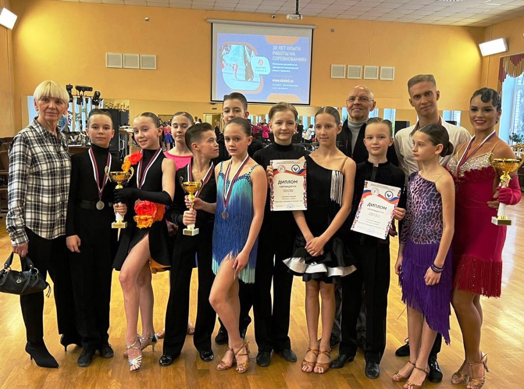 Юные танцоры из сосновоборского ГТЦ стали призерами Первенства Ленобласти