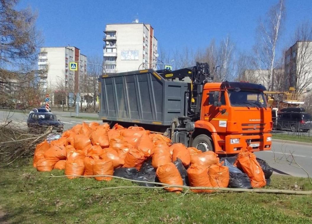 В весенних субботниках участвовали более 20 % сосновоборцев / Маяк.  Сосновый Бор. Ленобласть.